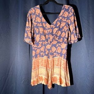 Floral romper